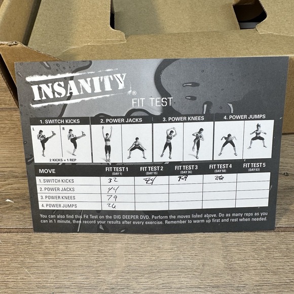 Insanity 60 Day Total Body Conditioning Workout Program DVD Beachbody Box Set - Picture 11 of 16